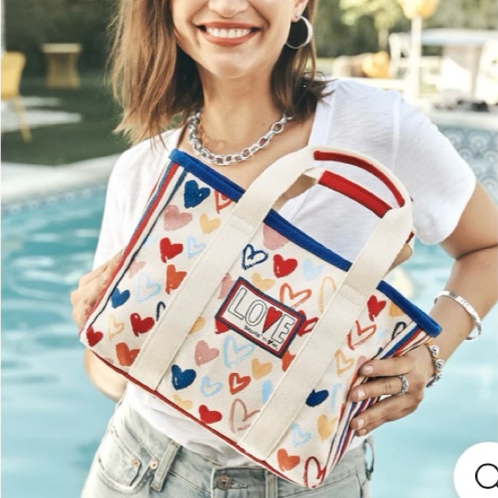 💙Brighton Red White And You Mini Tote❤️
